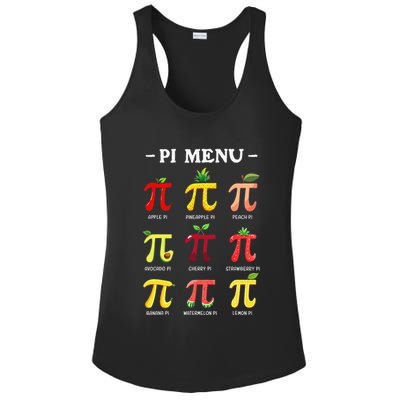 Piu Pi Day 314 Math Teacher Pi Symbol Funny Pie Pun Ladies PosiCharge Competitor Racerback Tank