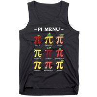 Piu Pi Day 314 Math Teacher Pi Symbol Funny Pie Pun Tank Top