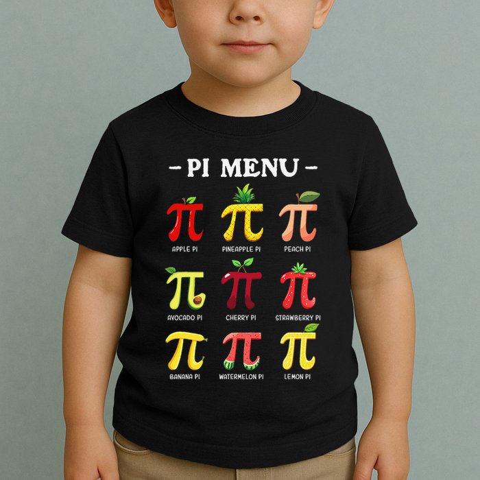 Piu Pi Day 314 Math Teacher Pi Symbol Funny Pie Pun Toddler T-Shirt