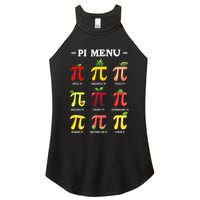Piu Pi Day 314 Math Teacher Pi Symbol Funny Pie Pun Women's Perfect Tri Rocker Tank