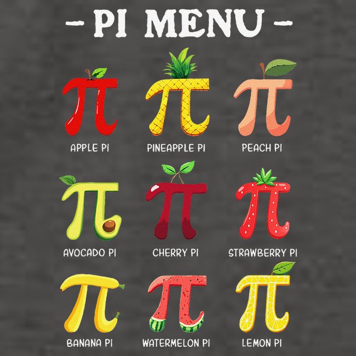Piu Pi Day 314 Math Teacher Pi Symbol Funny Pie Pun Vector Backpack
