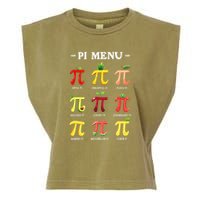 Piu Pi Day 314 Math Teacher Pi Symbol Funny Pie Pun Garment-Dyed Women's Muscle Tee