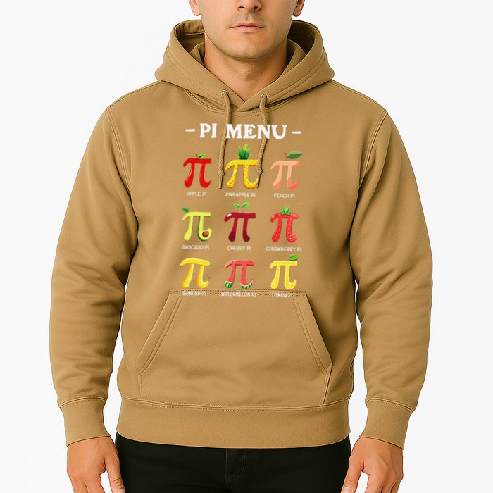 Piu Pi Day 314 Math Teacher Pi Symbol Funny Pie Pun Hoodie