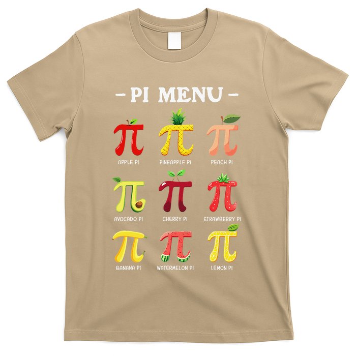 Piu Pi Day 314 Math Teacher Pi Symbol Funny Pie Pun T-Shirt