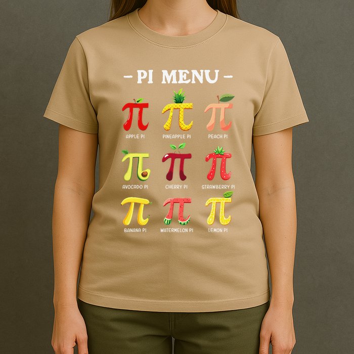 Piu Pi Day 314 Math Teacher Pi Symbol Funny Pie Pun T-Shirt