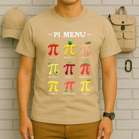 Piu Pi Day 314 Math Teacher Pi Symbol Funny Pie Pun T-Shirt