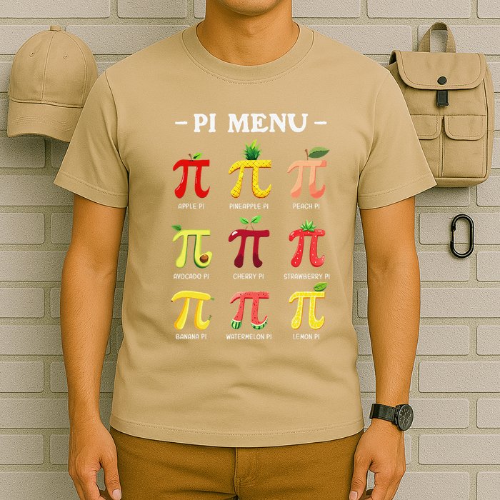 Piu Pi Day 314 Math Teacher Pi Symbol Funny Pie Pun T-Shirt