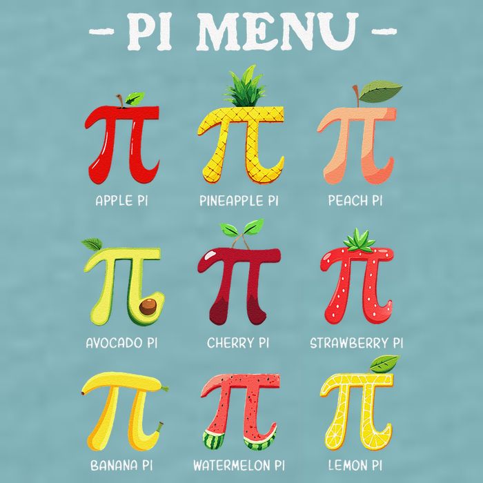 Piu Pi Day 314 Math Teacher Pi Symbol Funny Pie Pun Sueded Cloud Jersey T-Shirt