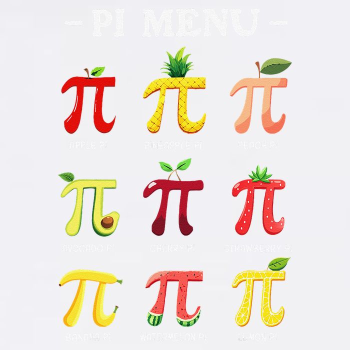 Piu Pi Day 314 Math Teacher Pi Symbol Funny Pie Pun Garment-Dyed Sweatshirt