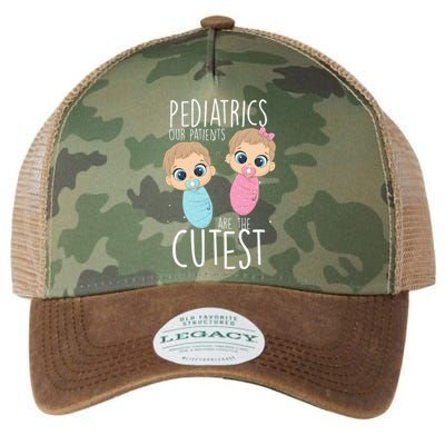 Pediatrician Pediatrics Doctor Nurse Patients Are The Cutest Legacy Tie Dye Trucker Hat