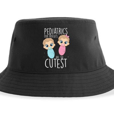 Pediatrician Pediatrics Doctor Nurse Patients Are The Cutest Sustainable Bucket Hat