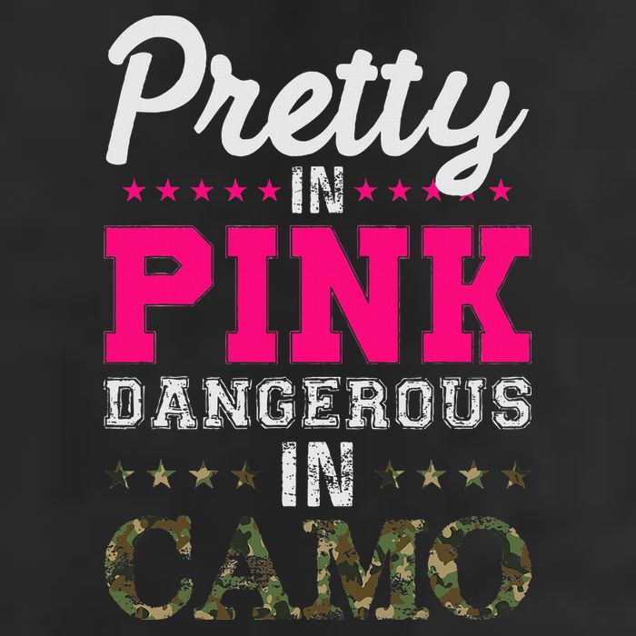 Pretty Pink Dangerous In Camo Hunter Adult Drive Performance Visor