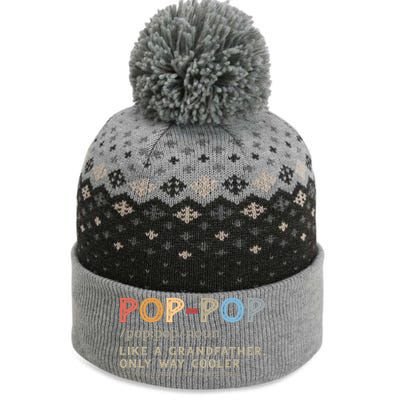 Pop Pop Definition Like A Grandfather Only Way Cooler The Baniff Cuffed Pom Beanie