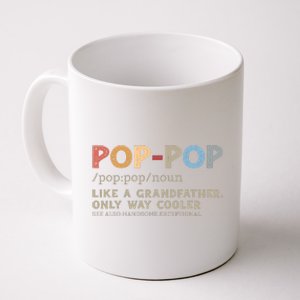 Pop Pop Definition Like A Grandfather Only Way Cooler Coffee Mug