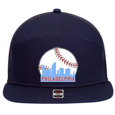Phillies Philly Dancing On My Own Philadelphia Baseball 7 Panel Mesh Trucker Snapback Hat
