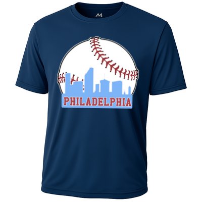 Phillies Philly Dancing On My Own Philadelphia Baseball Cooling Performance Crew T-Shirt