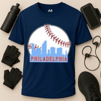 Phillies Philly Dancing On My Own Philadelphia Baseball Cooling Performance Crew T-Shirt