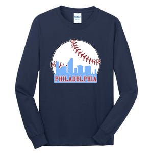 Phillies Philly Dancing On My Own Philadelphia Baseball Tall Long Sleeve T-Shirt