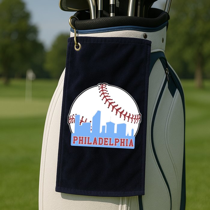 Phillies Philly Dancing On My Own Philadelphia Baseball Golf Towel
