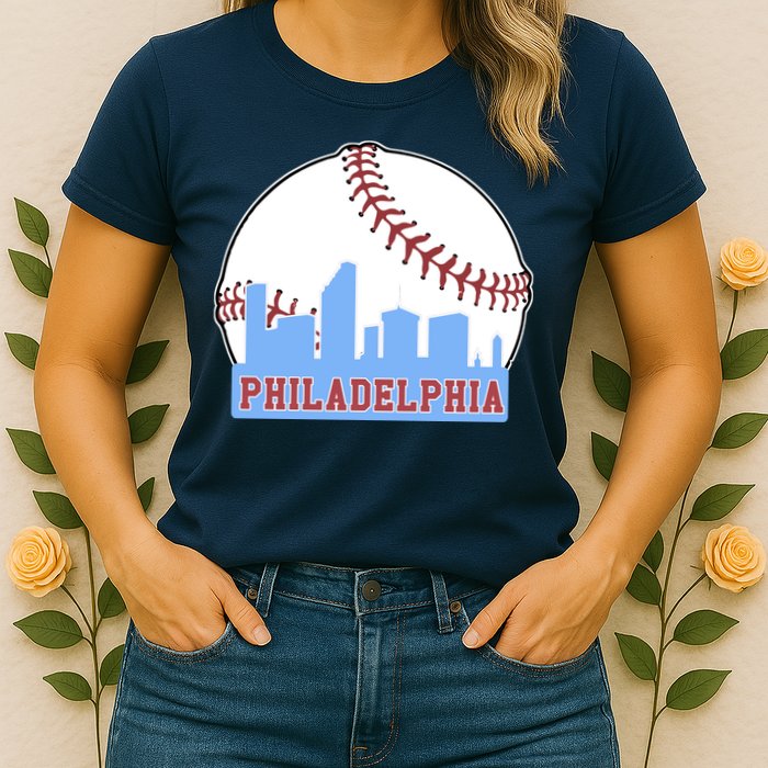 Phillies Philly Dancing On My Own Philadelphia Baseball Womens T-Shirt