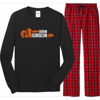 Plumber Plumbing Dad Fathers Day Steamfitter Long Sleeve Pajama Set