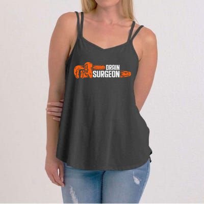 Plumber Plumbing Dad Fathers Day Steamfitter Women's Strappy Tank