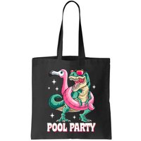 Pool Party Dinosaur Flamingo Float Funny T Rex Summer Bag