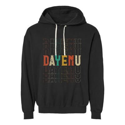 Pesach Passover Dayenu Enough Prayer Seder Jewish Garment-Dyed Fleece Hoodie