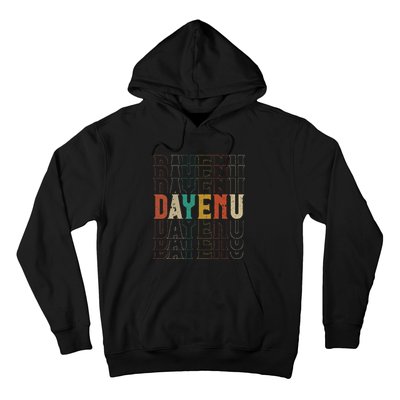 Pesach Passover Dayenu Enough Prayer Seder Jewish Hoodie