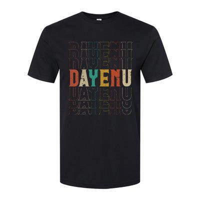 Pesach Passover Dayenu Enough Prayer Seder Jewish Softstyle CVC T-Shirt