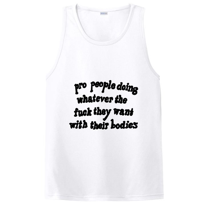 Pro People Doing Whatever The Fuck They Want With Their Bodies PosiCharge Competitor Tank