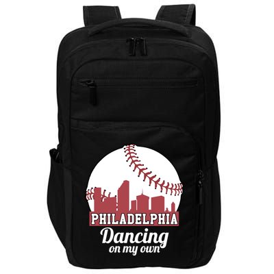 Phillies Philly Dancing On My Own Philadelphia Baseball Impact Tech Backpack