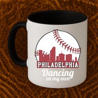 Phillies Philly Dancing On My Own Philadelphia Baseball Mug