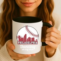 Phillies Philly Dancing On My Own Philadelphia Baseball Mug