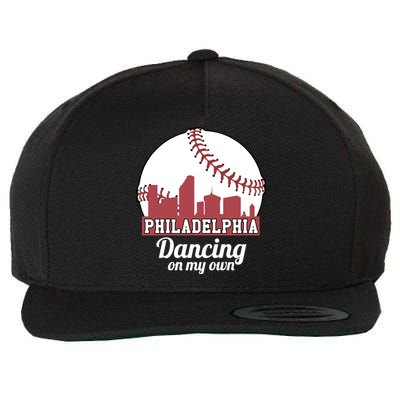 Phillies Philly Dancing On My Own Philadelphia Baseball Wool Snapback Cap