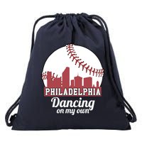 Phillies Philly Dancing On My Own Philadelphia Baseball Drawstring Bag