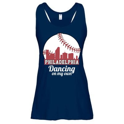 Phillies Philly Dancing On My Own Philadelphia Baseball Ladies Essential Flowy Tank