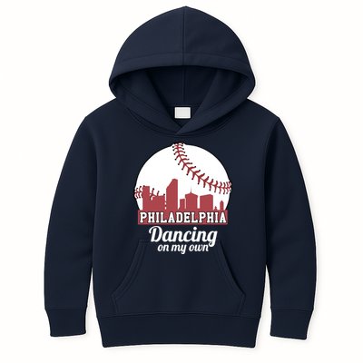 Phillies Philly Dancing On My Own Philadelphia Baseball Kids Hoodie