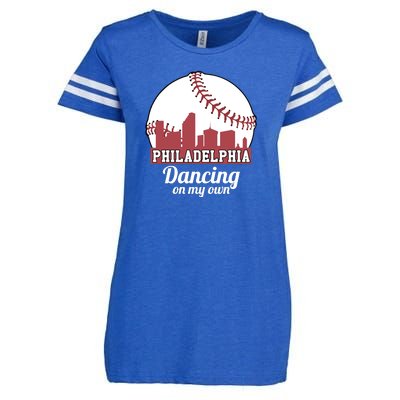 Phillies Philly Dancing On My Own Philadelphia Baseball Enza Ladies Jersey Football T-Shirt