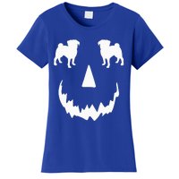 Pumpkin Pug Dog Halloween Women's T-Shirt