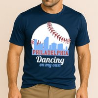 Phillies Philly Dancing On My Own Philadelphia Baseball Cooling Performance Crew T-Shirt