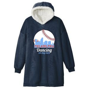 Phillies Philly Dancing On My Own Philadelphia Baseball Hooded Wearable Blanket