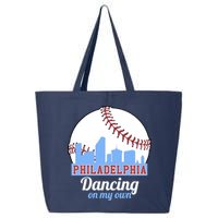 Phillies Philly Dancing On My Own Philadelphia Baseball 25L Jumbo Tote