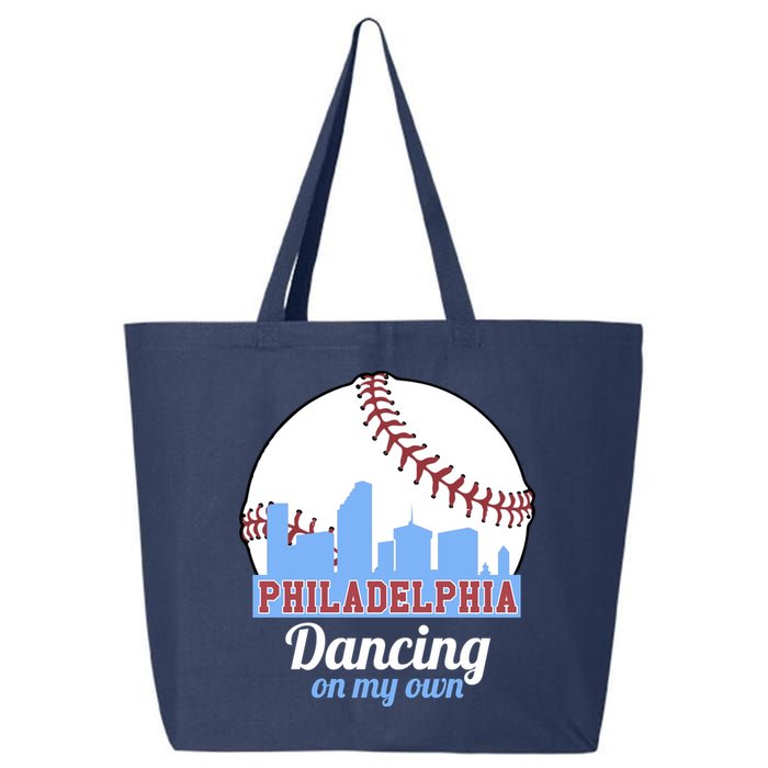 Phillies Philly Dancing On My Own Philadelphia Baseball 25L Jumbo Tote