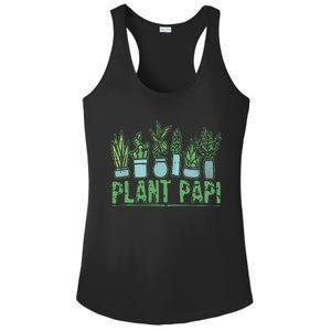 Plant Papi Daddy Father Gardener Gardening Fathers Day Ladies PosiCharge Competitor Racerback Tank