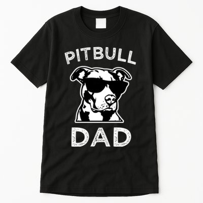 Proud Pitbull Dads Dog Dad Funny Hoodie Sweater Tall T-Shirt