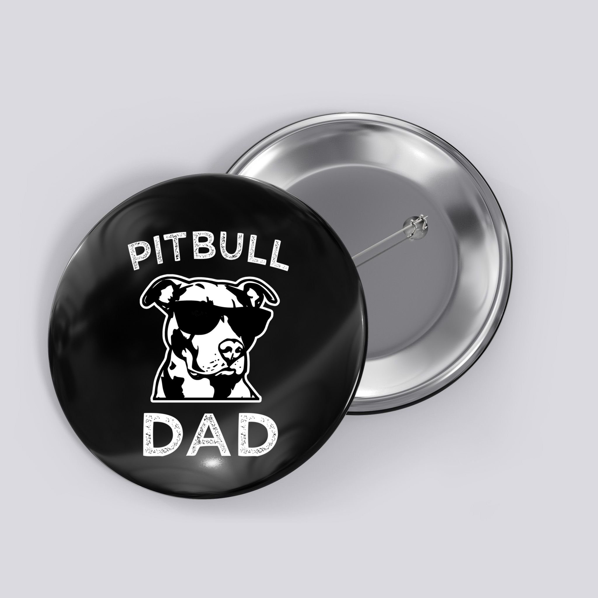 Proud Pitbull Dads Dog Dad Funny Hoodie Sweater Button