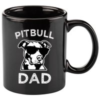 Proud Pitbull Dads Dog Dad Funny Hoodie Sweater 11oz C Handle Ceramic Mug