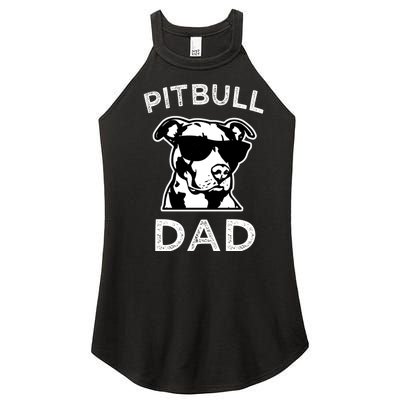 Proud Pitbull Dads Dog Dad Funny Hoodie Sweater Women’s Perfect Tri Rocker Tank