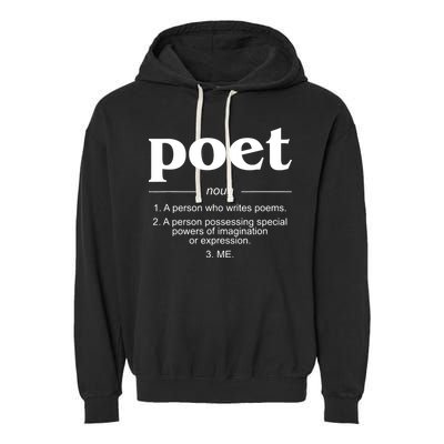 Poet Poet Definition Garment-Dyed Fleece Hoodie